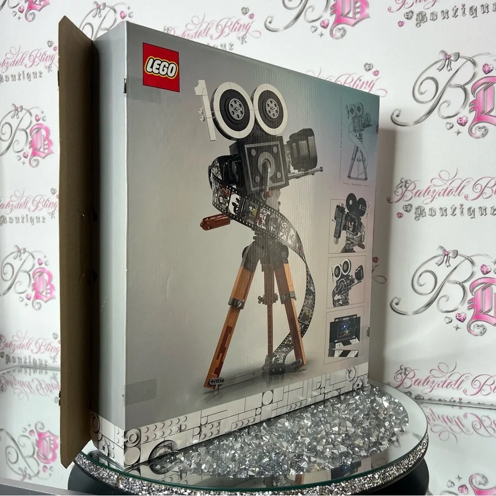 LEGO Disney Tribute Camera Set - Black and Brown Walt Disney film camera video